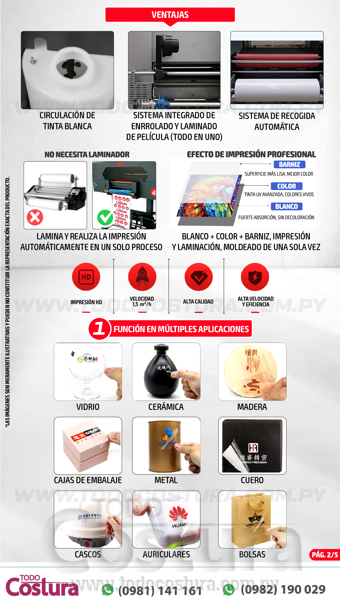IMPRESORA UV DTF INDUSTRIAL (TRIPLE CABEZAL XP600 - 30 CM) WILLPEX SS-A303 (CON ESTANTE)